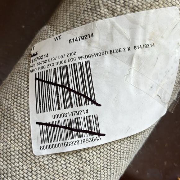 Anthropologie Tufted Caro Rug 2 x 3 NWT - Picture 8 of 8